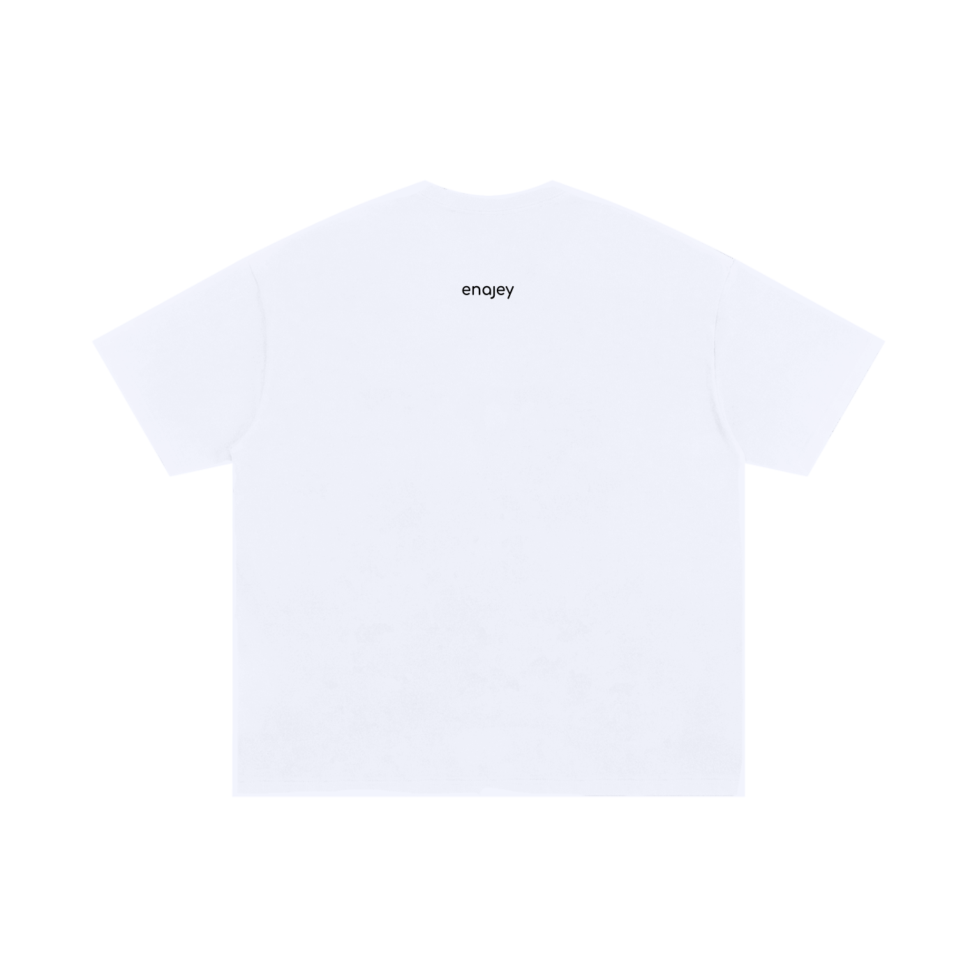 High Frequency Oversize Cotton Tee - White