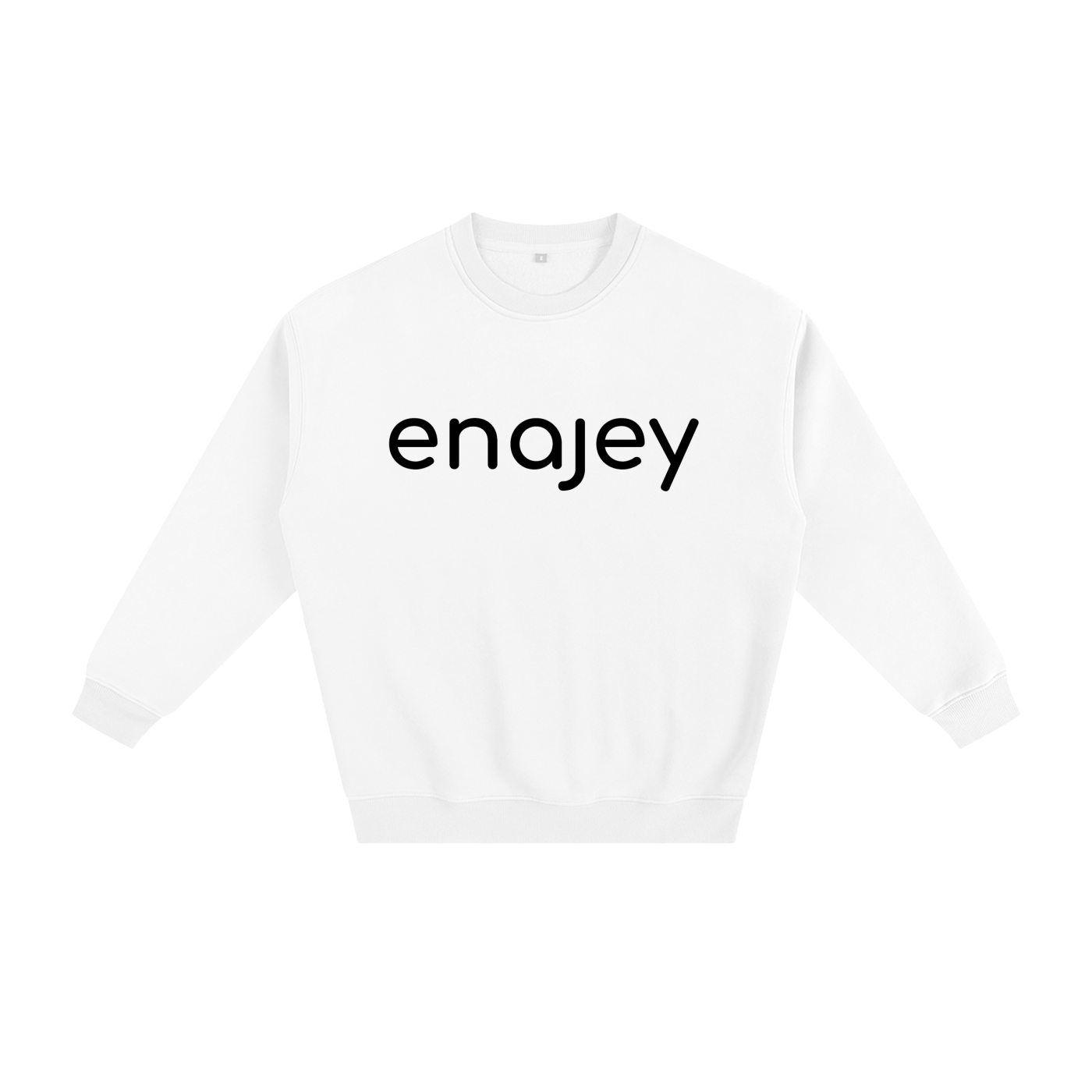 enajey Fleece Sweatshirt - White