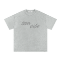 Issa Vibe Oversize Cotton Tee - Grey