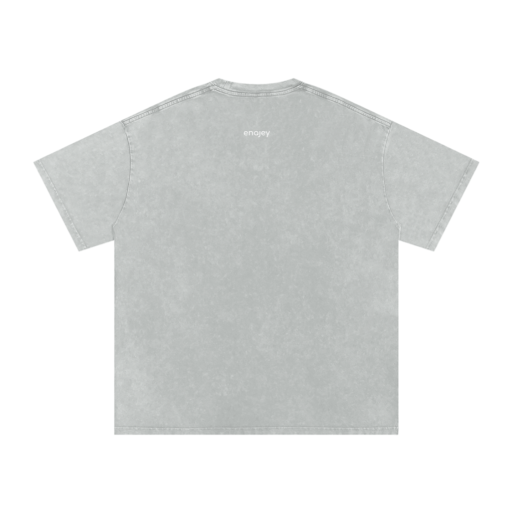 Issa Vibe Oversize Cotton Tee - Grey