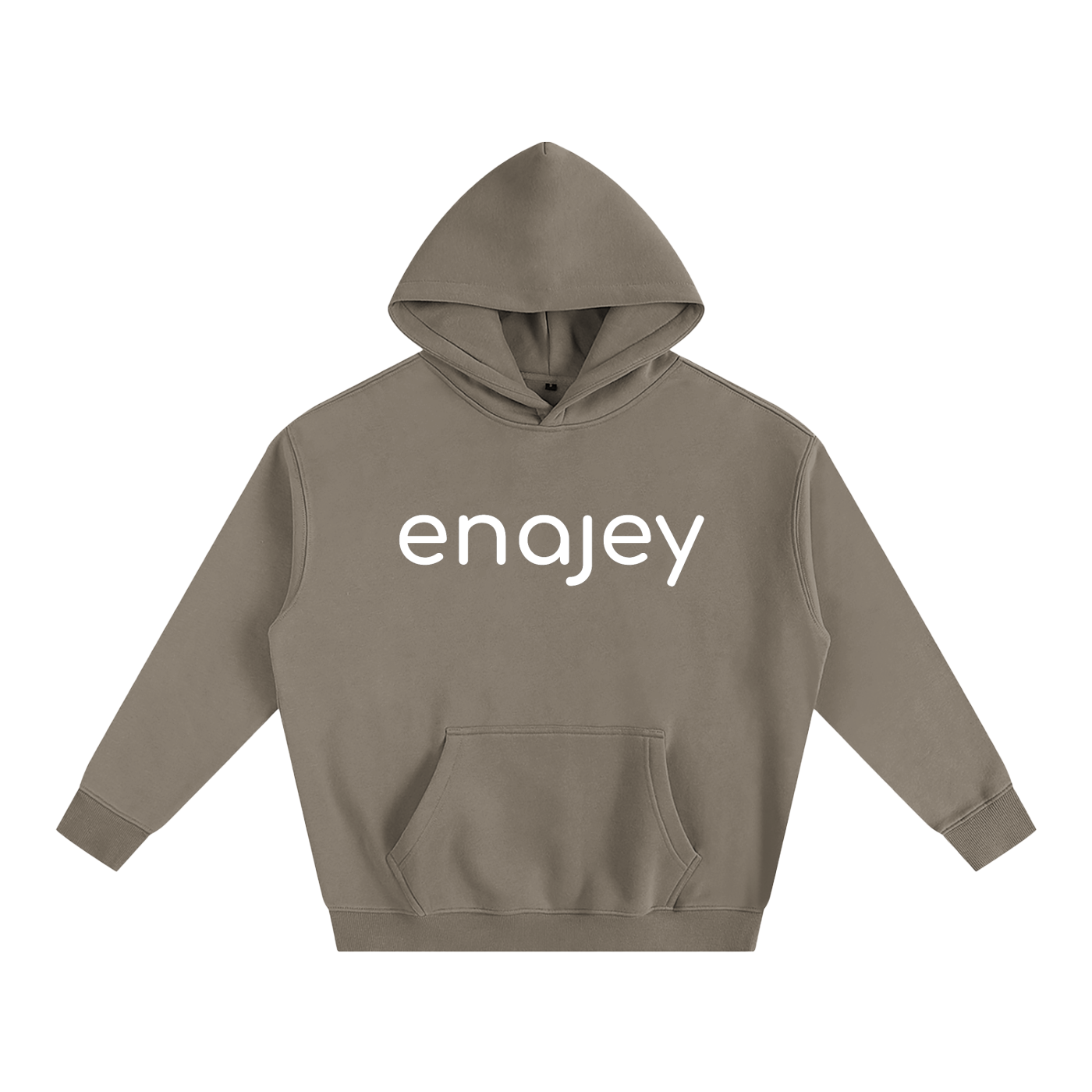 enajey Oversize Fleece Hoodie