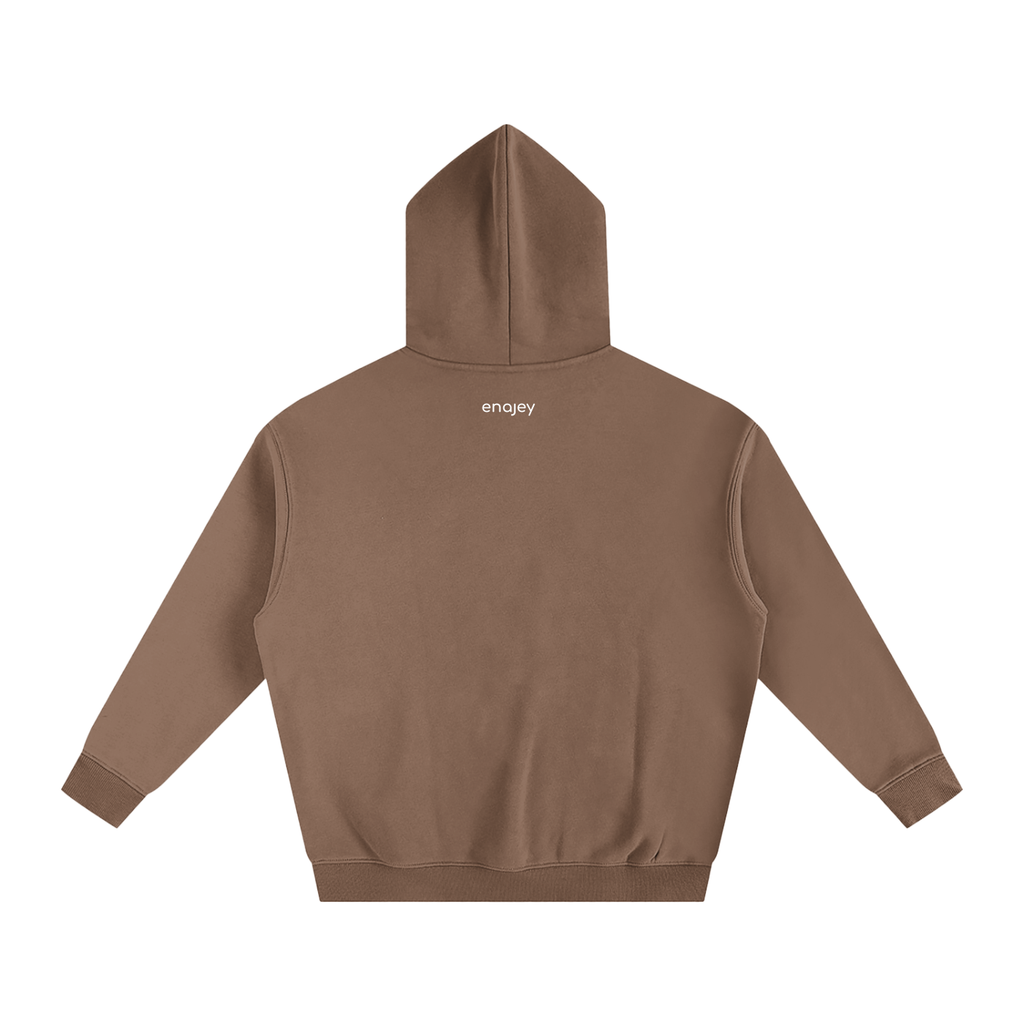 enajey Oversize Fleece Hoodie