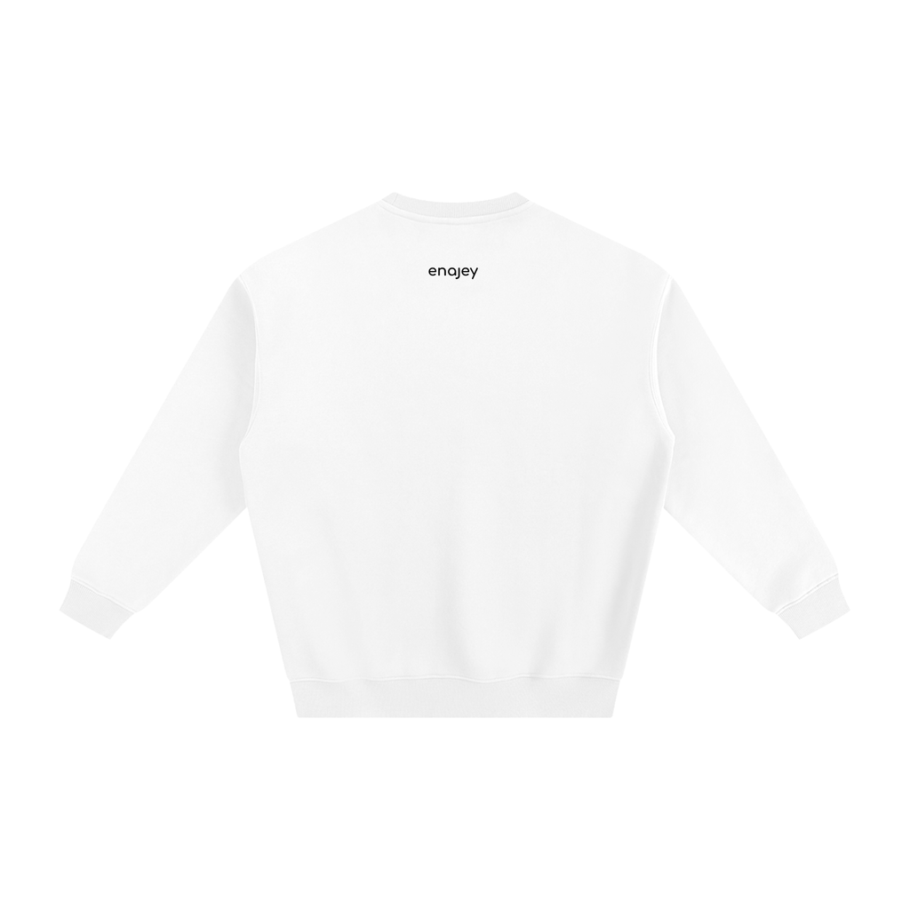 enajey Fleece Sweatshirt - White