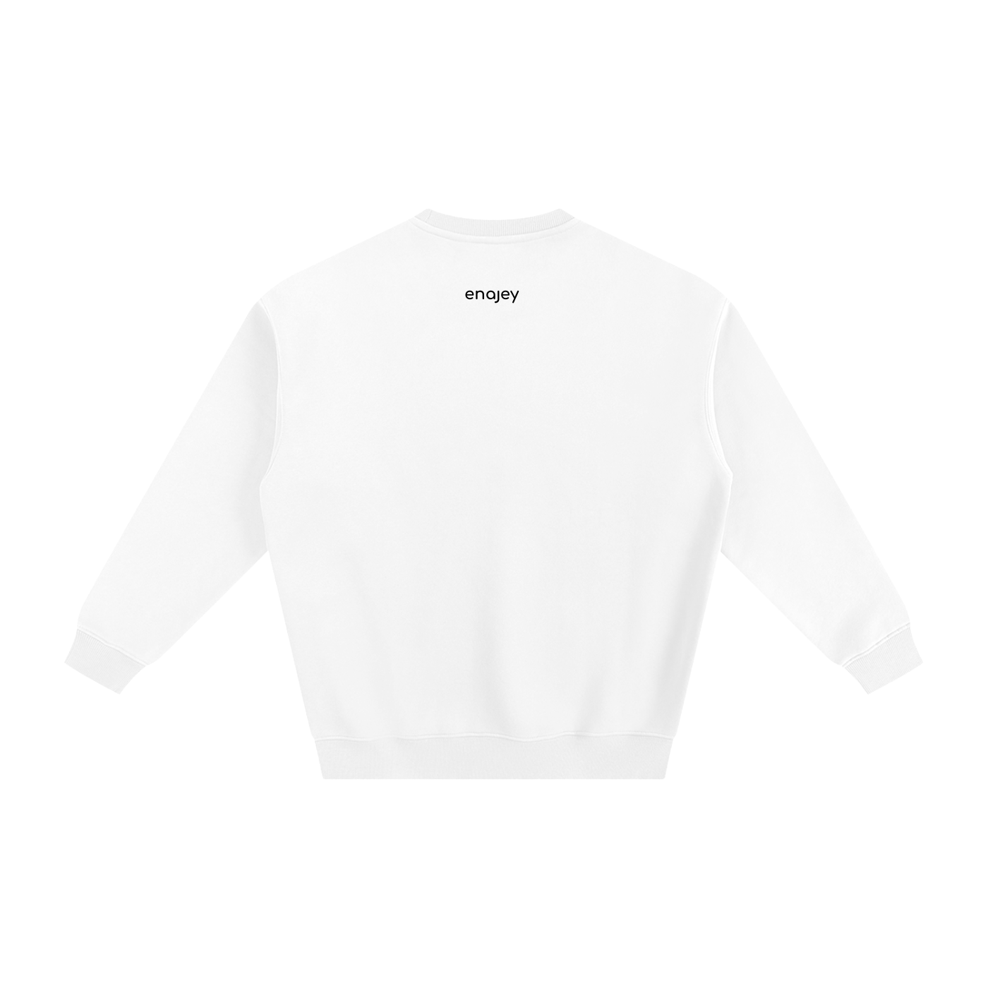 enajey Fleece Sweatshirt - White