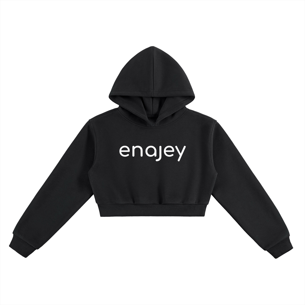 enajey Crop Hoodie