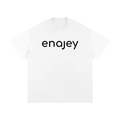 enajey Heavy Loose-Fit Tee - White